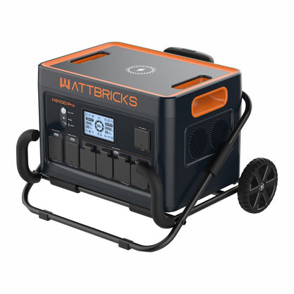 WATTBRICKS H2500PRO High Power Portable Power Station 2500W | 2048Wh