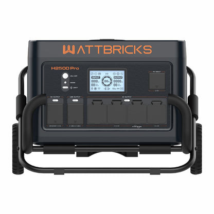 WATTBRICKS H2500PRO High Power Portable Power Station 2500W | 2048Wh