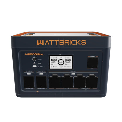 WATTBRICKS H2500PRO High Power Portable Power Station 2500W | 2048Wh